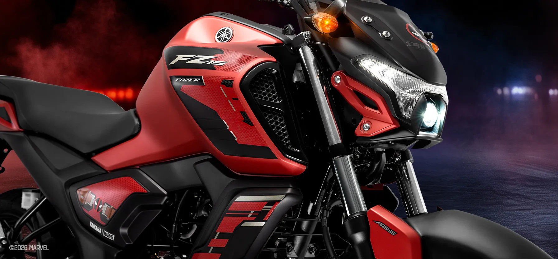 FAZER FZ15 ABS CONNECTED DEADPOOL